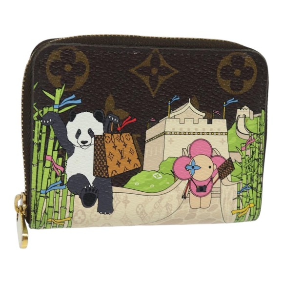 LOUIS VUITTON Monogram Vivienne Zippy Coin Purse Coin Purse M80865 Auth 84883A - Picture 1 of 16